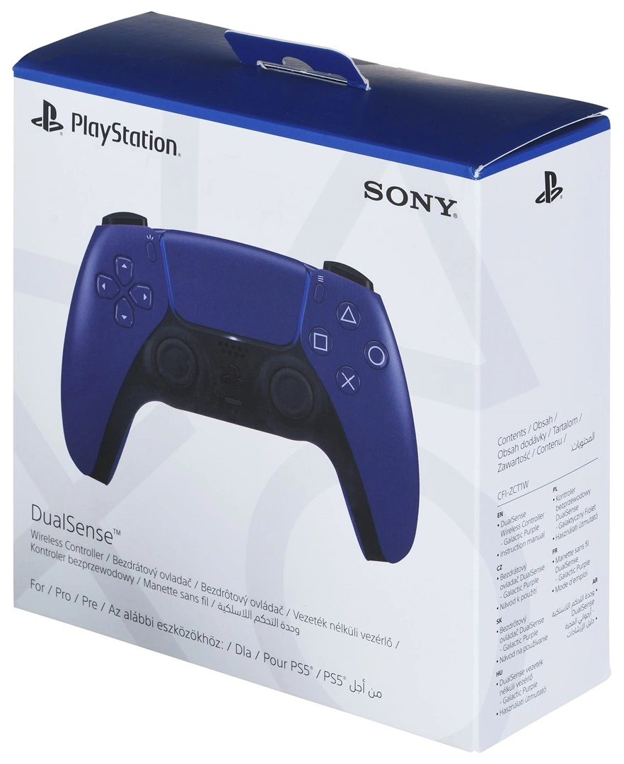 Bezdrátový ovladač Sony PlayStation 5 DualSense gamepad Galactic Purple V2