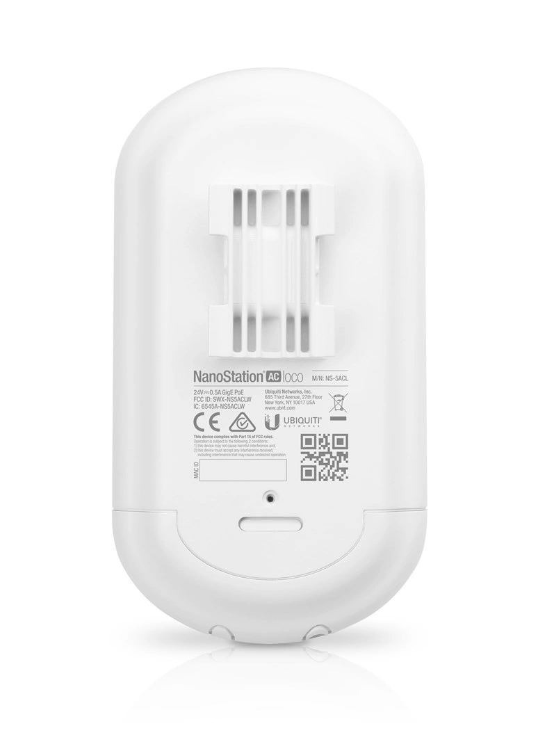 Ubiquiti airMAX NanoStation 5AC loco, bílá 