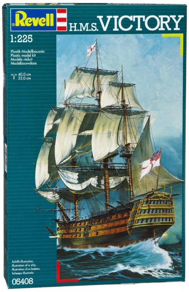 Revell H.M.S. Victory, ModelKit 05408, 1/225