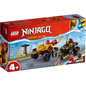 LEGO® NINJAGO® 71789 Kai a Ras v duelu auta s motorkou