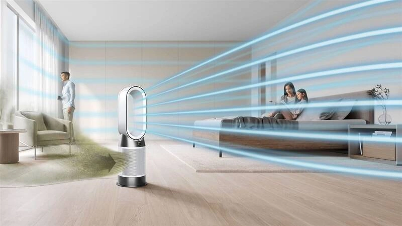 Dyson Purifier Hot+Cool Gen 1 HP10, bílá/stříbrná