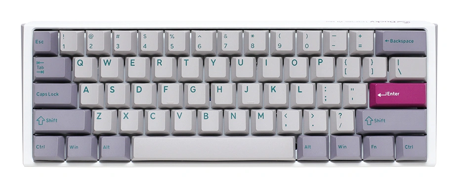 Ducky One 3 Mist, Cherry MX Brown, US (DKON2161ST-BUSPDMIWHHC2)