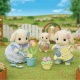 Sylvanian Families Květinový set a sourozenci Flora králíků