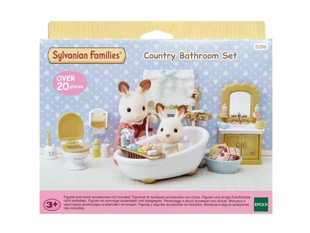 Sylvanian Families Bathroom Set Country Style Bathtub Dressing Table 5286 p6