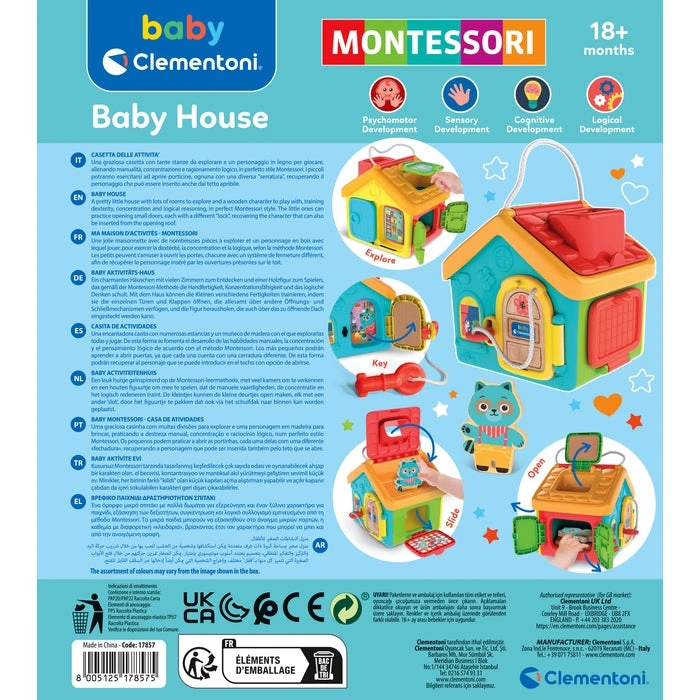 Clementoni BABY Montessori domeček