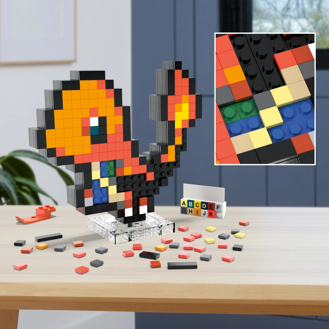 MEGA BLOKS Mega Pokémon pixel art - Charmander HTH76