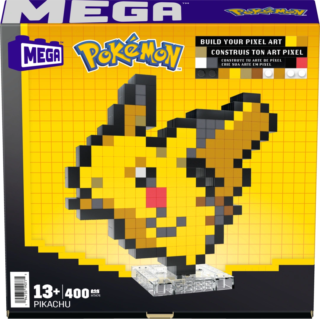 MEGA BLOKS Mega Pokémon pixel art - Pikachu HTH74