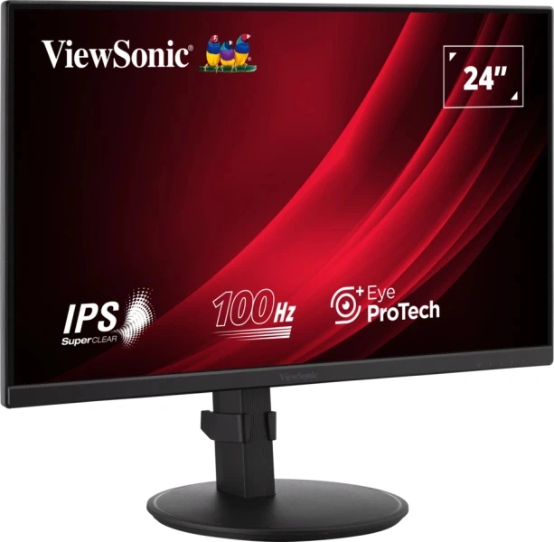 Viewsonic VA2408-HD monitor 61 cm (24") 1920 x 1080 px Full HD LED Černá