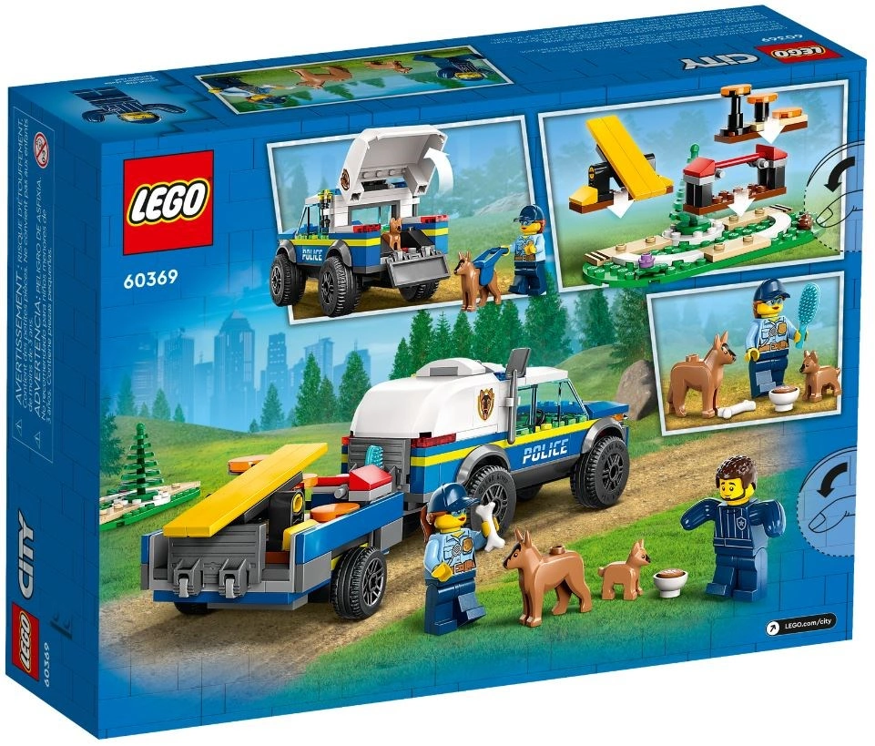 LEGO City 60369 Mobilní cvičiště policejních psů