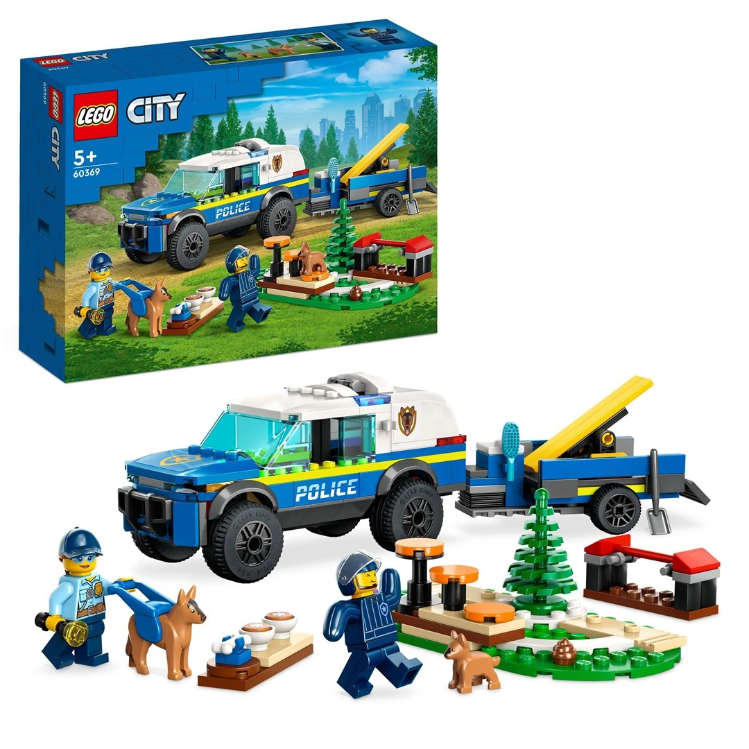 LEGO City 60369 Mobilní cvičiště policejních psů