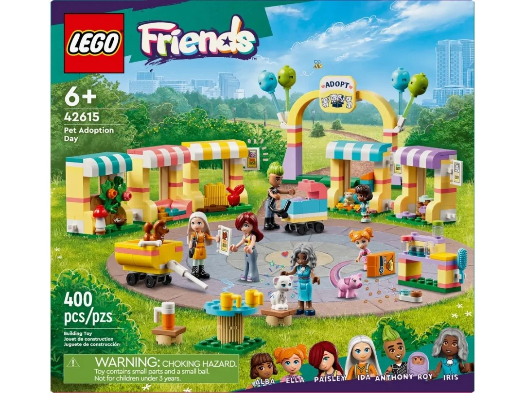 LEGO FRIENDS 42615 Den adopce domácích mazlíčků