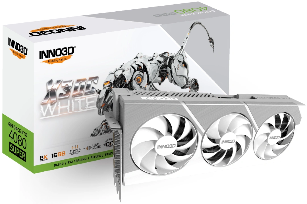 Inno3D GEFORCE RTX 4080 SUPER X3 OC WHITE