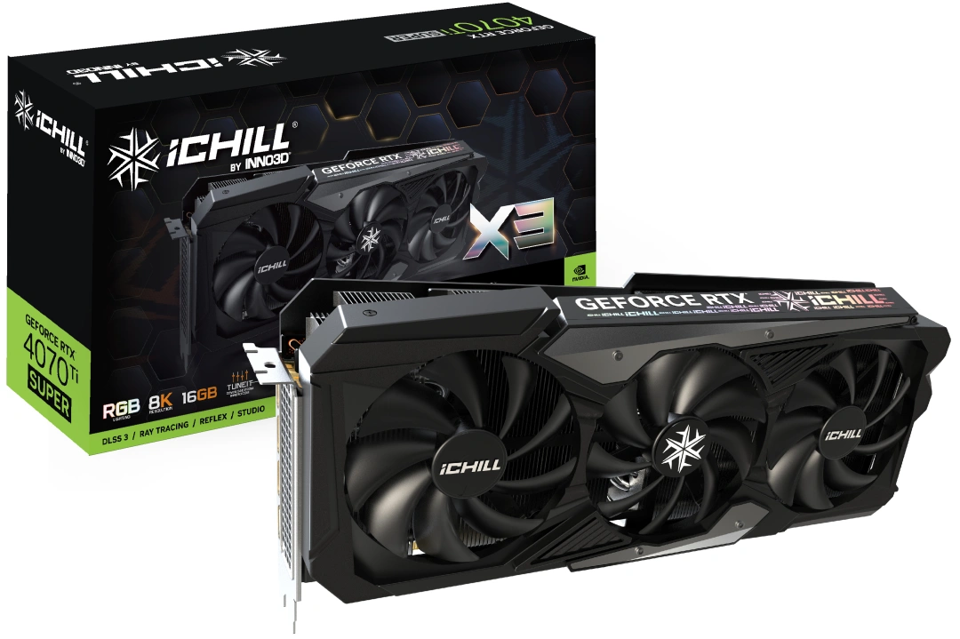 Inno3D GEFORCE RTX 4070 Ti SUPER ICHILL X3