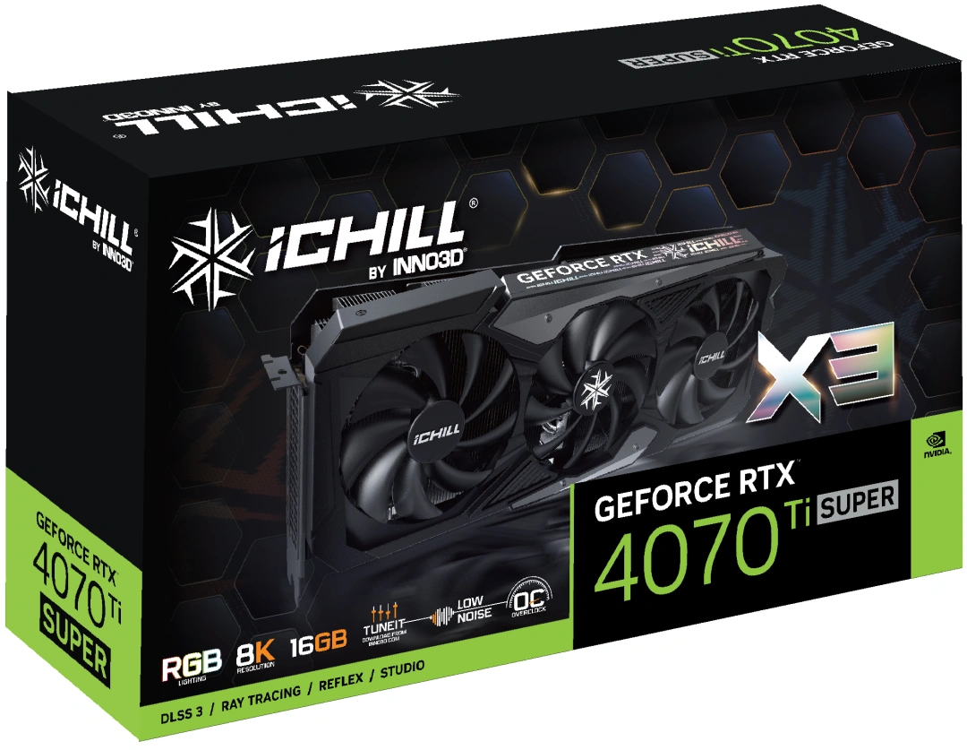 Inno3D GEFORCE RTX 4070 Ti SUPER ICHILL X3