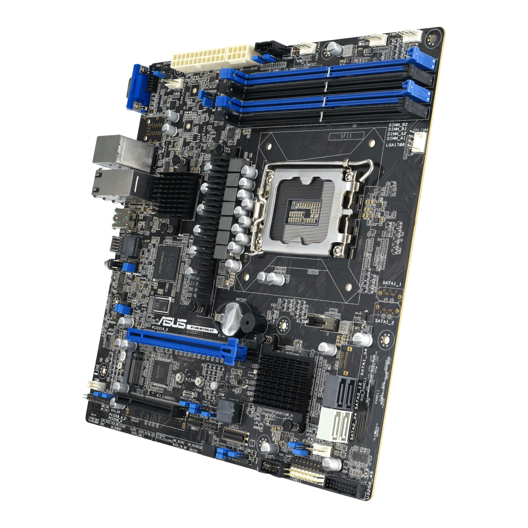 ASUS P13R-M/10G-2T Intel Xeon E-2400 C262 LGA1700 micro ATX (90SB0CC0-M0UAY0)