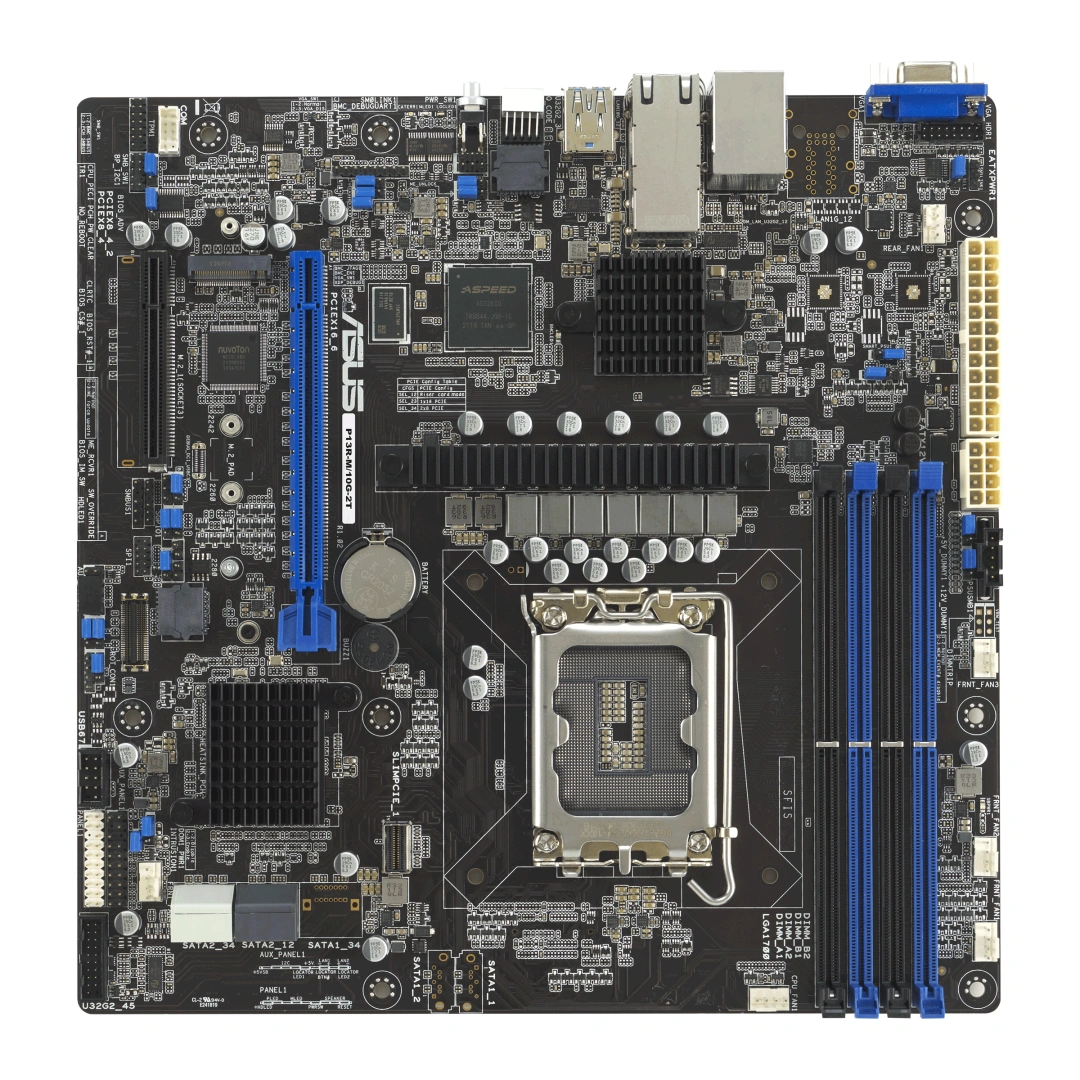 ASUS P13R-M/10G-2T Intel Xeon E-2400 C262 LGA1700 micro ATX (90SB0CC0-M0UAY0)