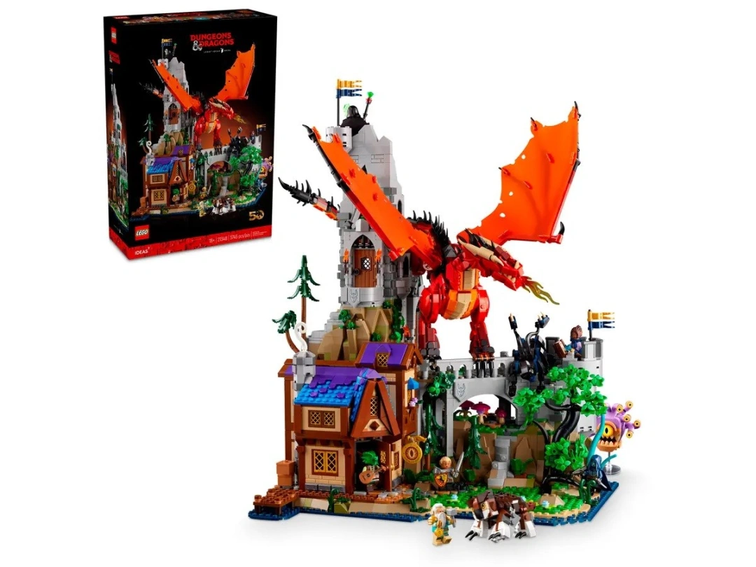 LEGO IDEAS 21348 Dungeons & Dragons: Příběh červeného draka