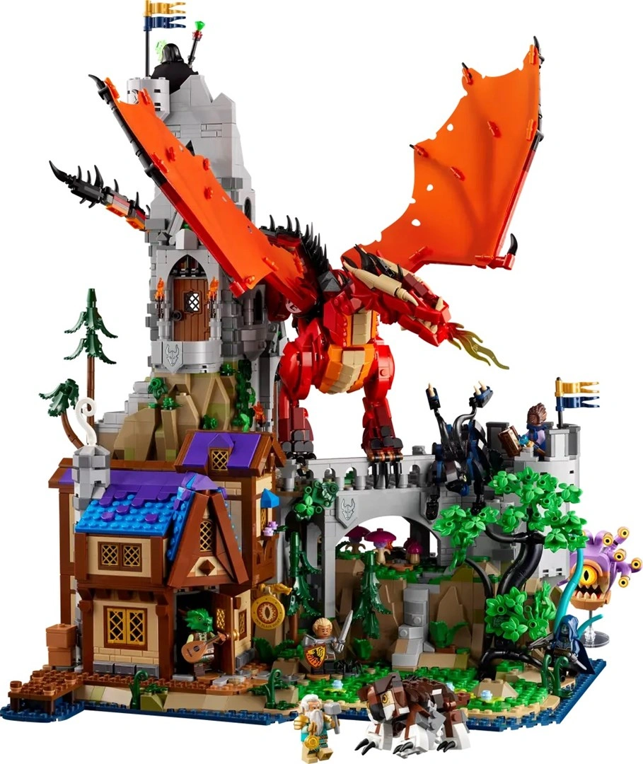 LEGO IDEAS 21348 Dungeons & Dragons: Příběh červeného draka