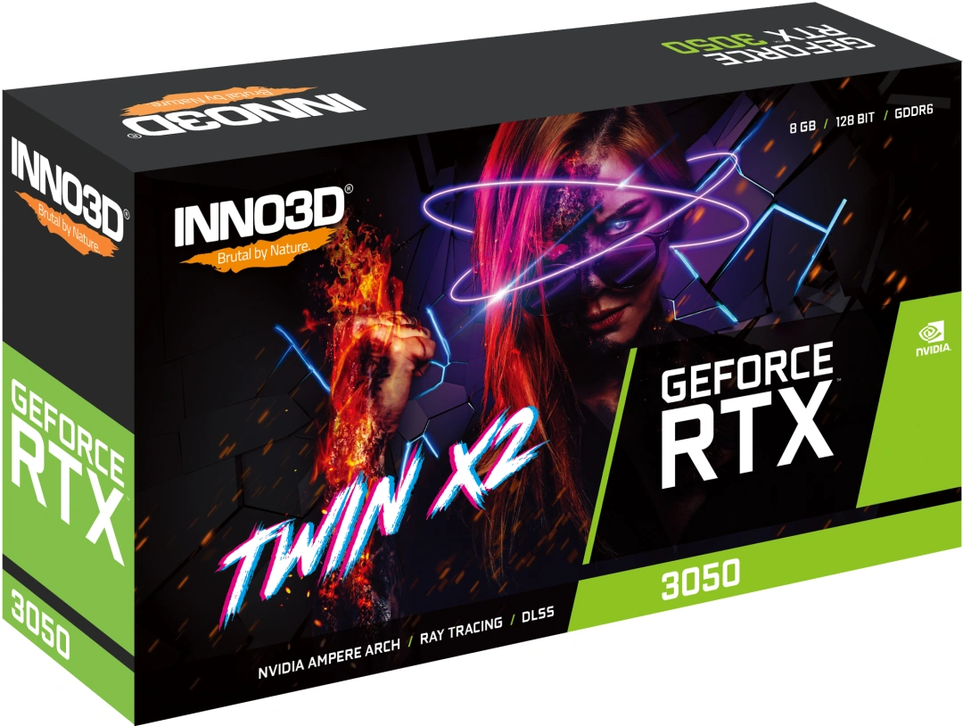 Inno3D GeForce RTX 3050 Twin X2