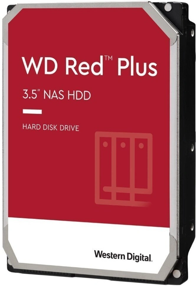 WD Red Plus (EFPX), 3,5" - 6TB