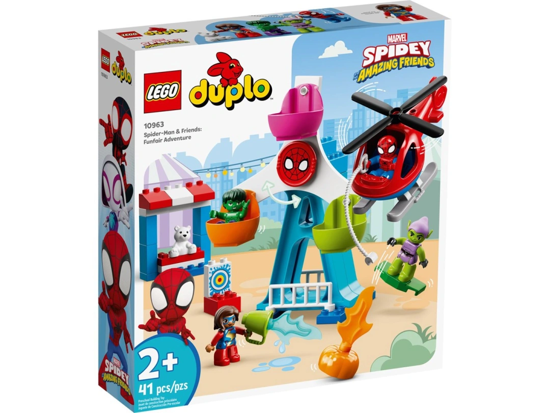 LEGO DUPLO 10963 Spider-Man a přátelé v zábavním parku