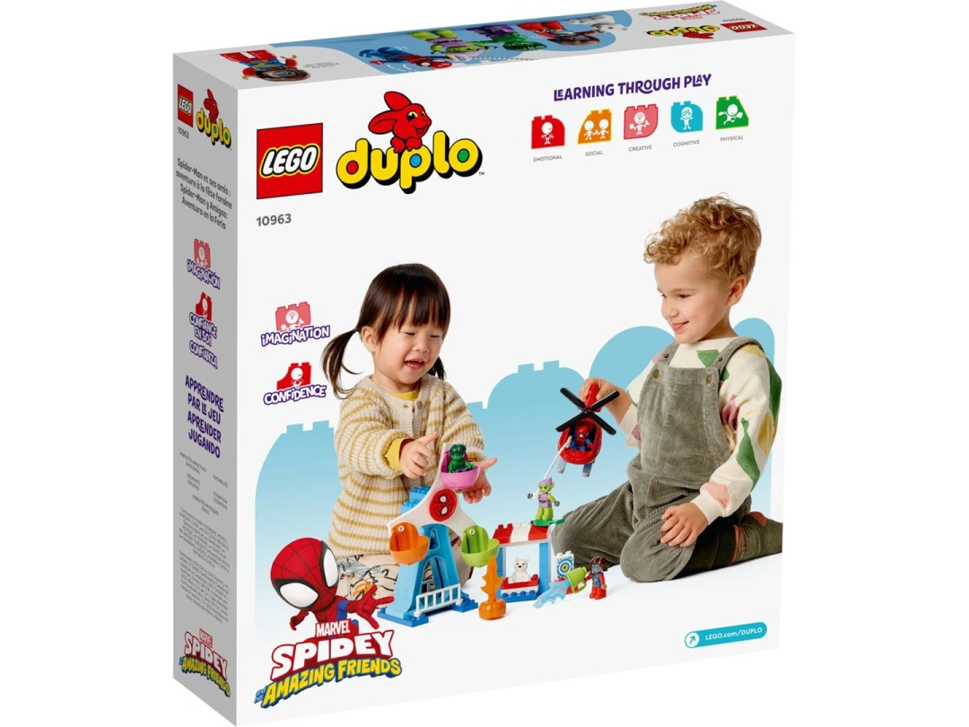 LEGO DUPLO 10963 Spider-Man a přátelé v zábavním parku