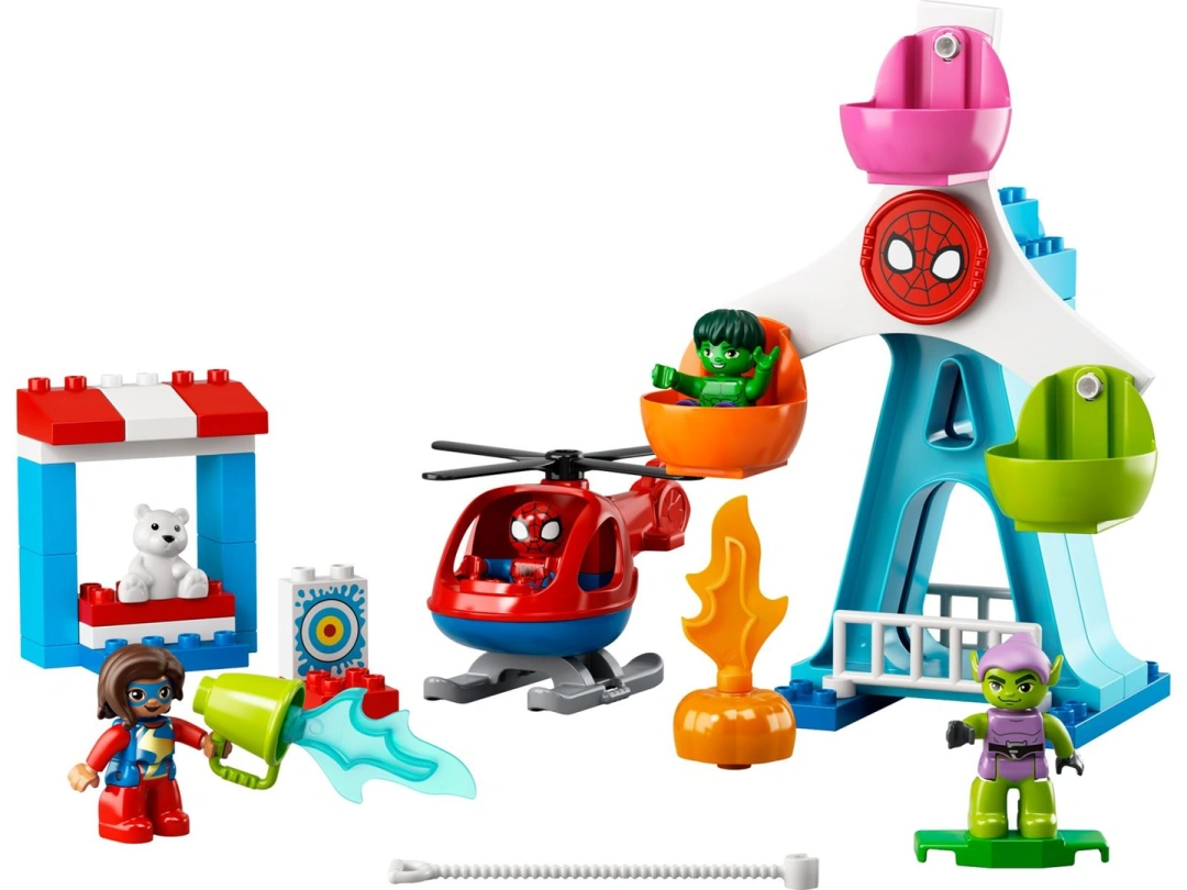 LEGO DUPLO 10963 Spider-Man a přátelé v zábavním parku