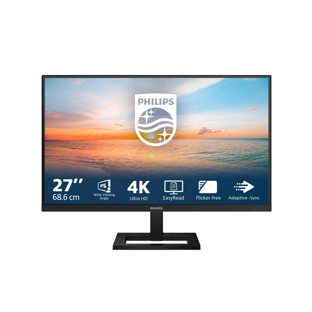 Philips 27E1N1900AE/00 LED display 68,6 cm (27") 3840 x 2160 px 4K Ultra HD LCD Černá