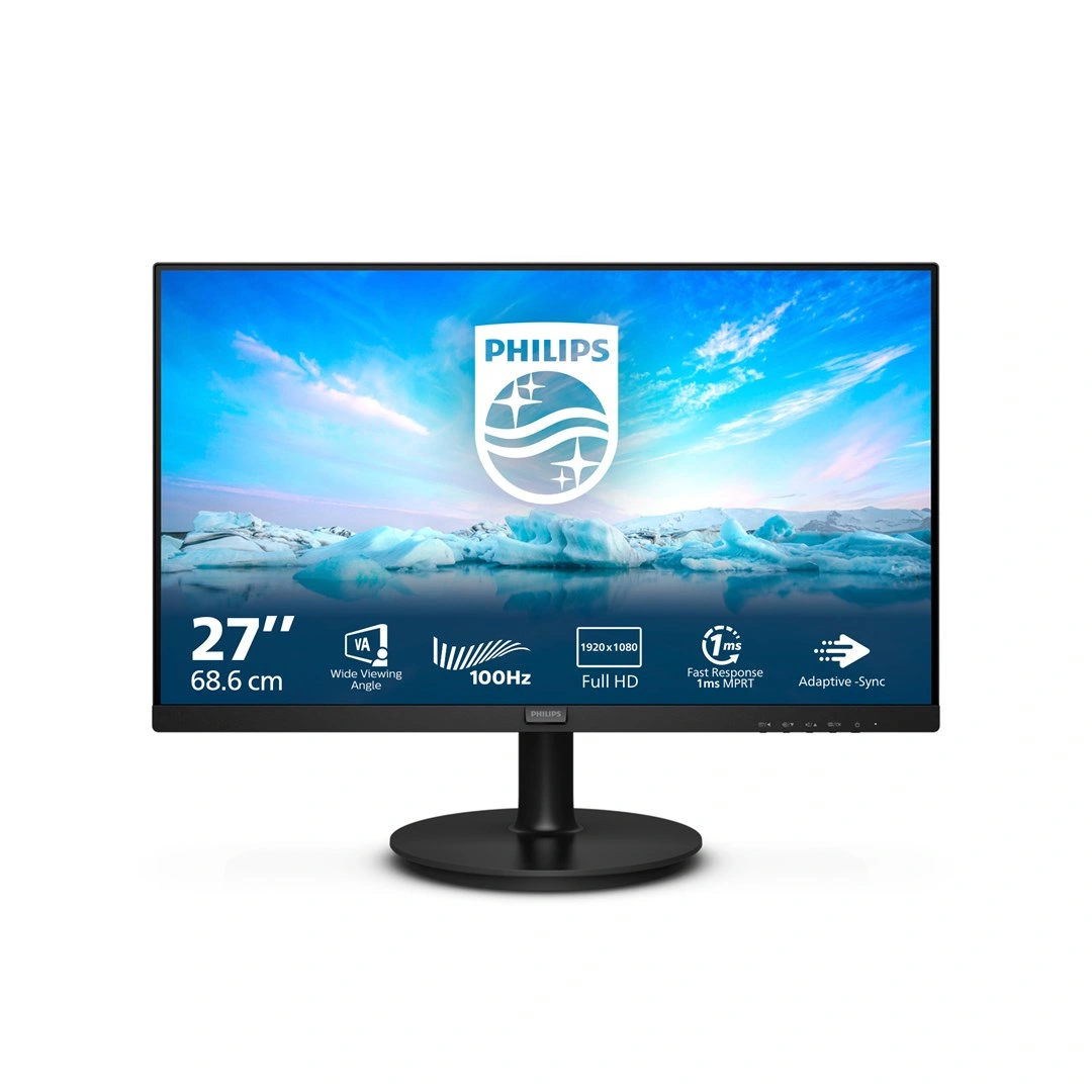 Philips 271V8LAB/00  monitor (27") Full HD LCD Černá