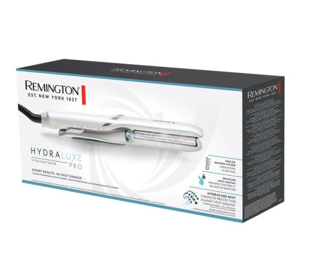 Remington S9001 HYDRAluxe PRO Straightener, bílá