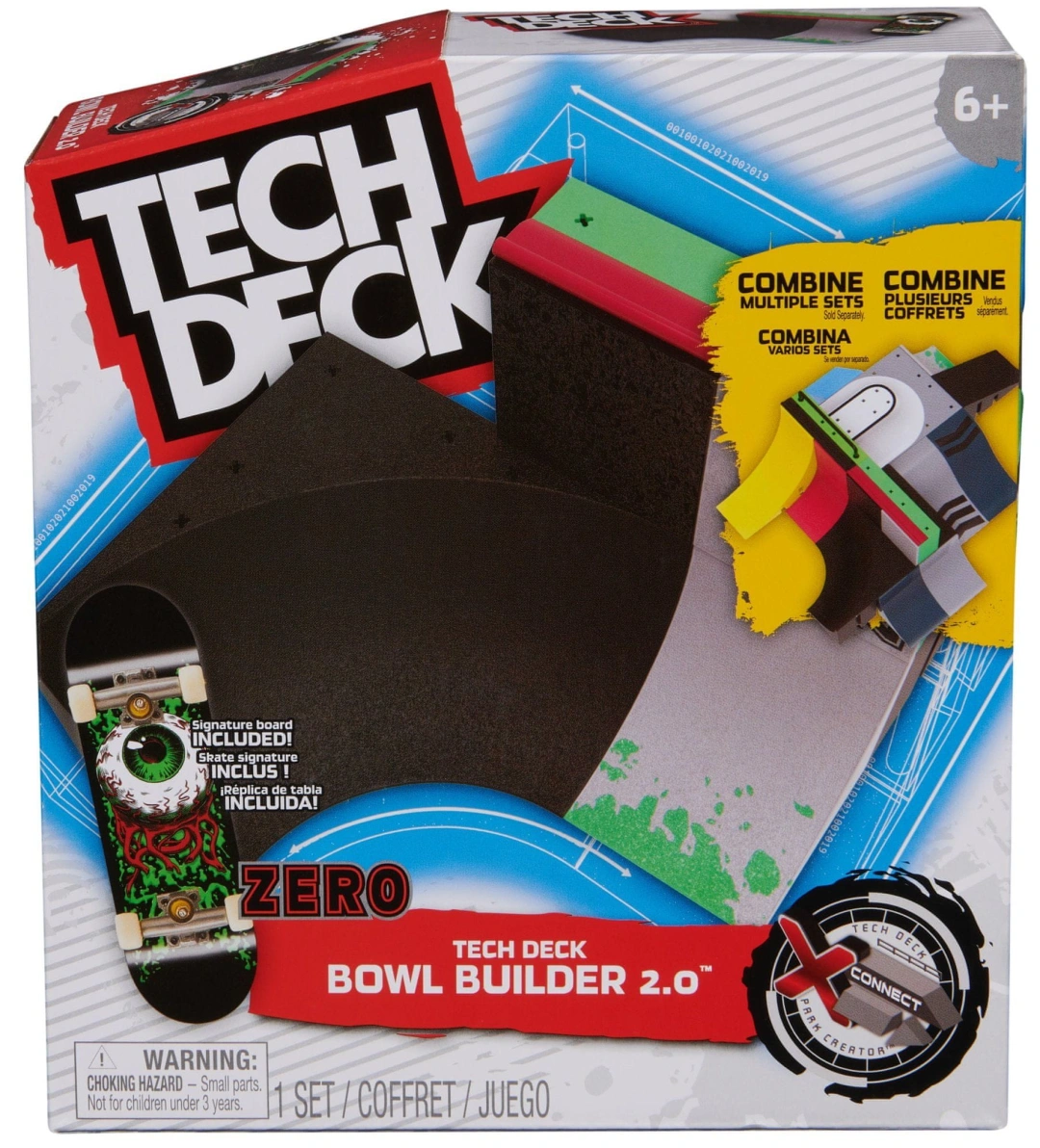 TECH DECK Xconnect zero bowl builder