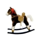 Rocking horse Mustang dark brown. MILLY MALLY