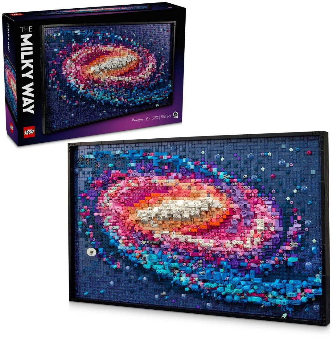 LEGO Art 31212 Galaxie Mléčná dráha