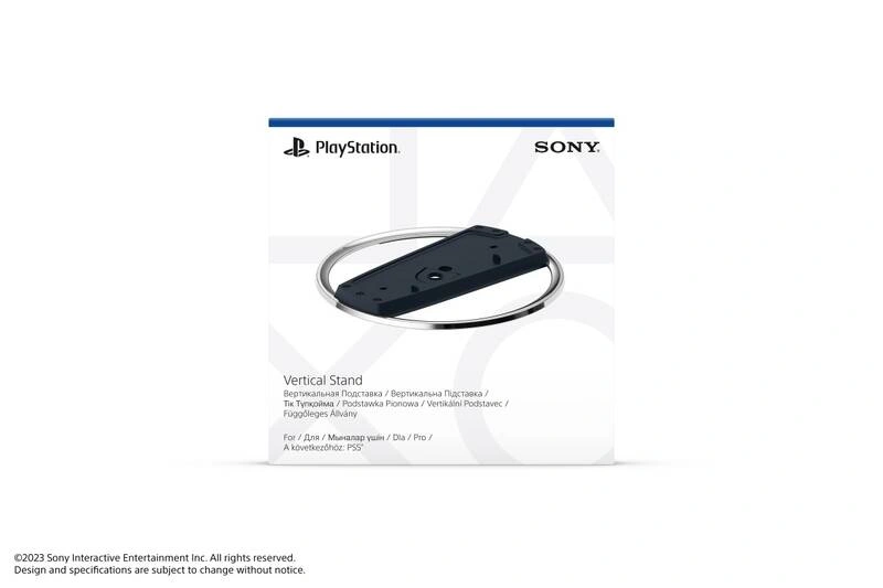 Vertikální stojan Sony pro PlayStation 5 (PS711000041340), černá/stříbrná