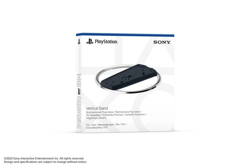 Vertikální stojan Sony pro PlayStation 5 (PS711000041340), černá/stříbrná