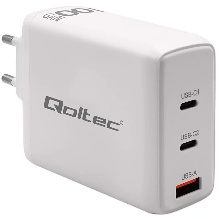 Qoltec 100W GaN Wall Charger