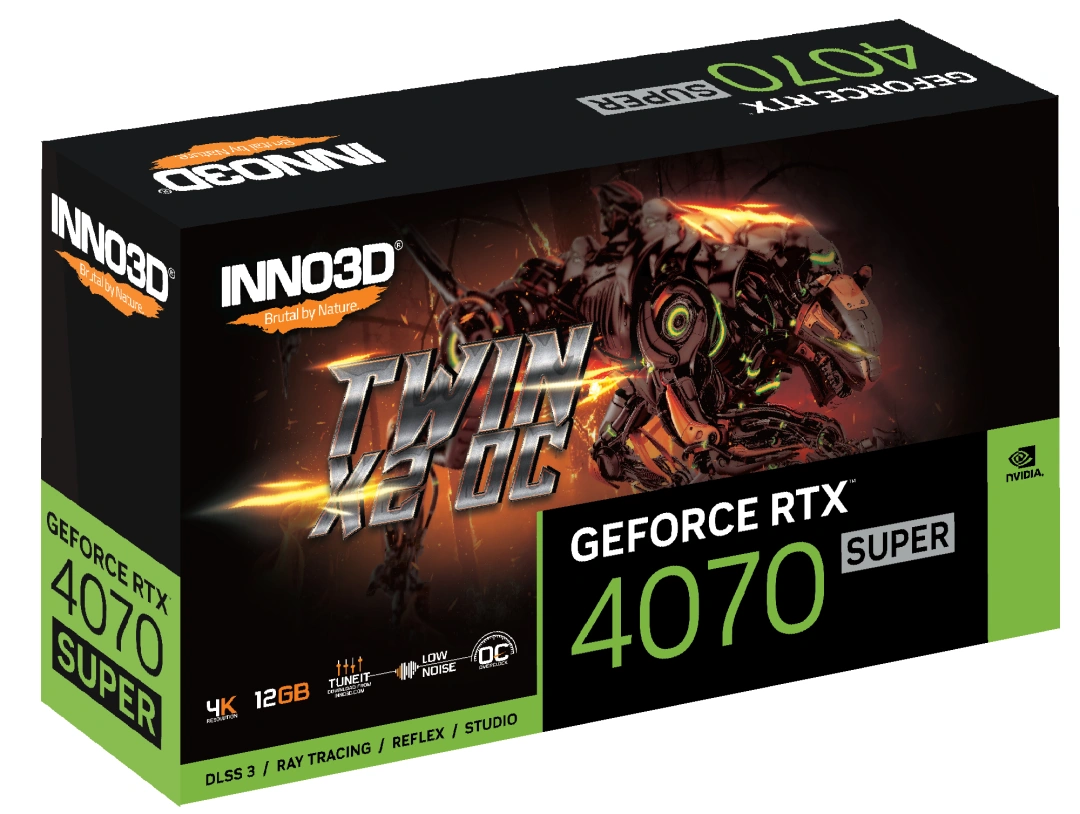 Inno3D GEFORCE RTX 4070 SUPER TWIN X2 OC