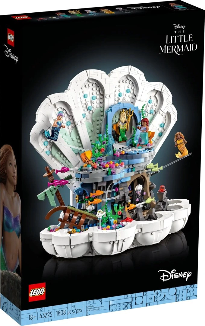 LEGO® Disney 43225 Královská škeble Malé mořské víly