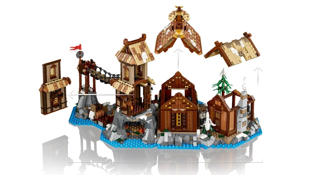 LEGO IDEAS 21343 VIKINGSKÁ VESNICE