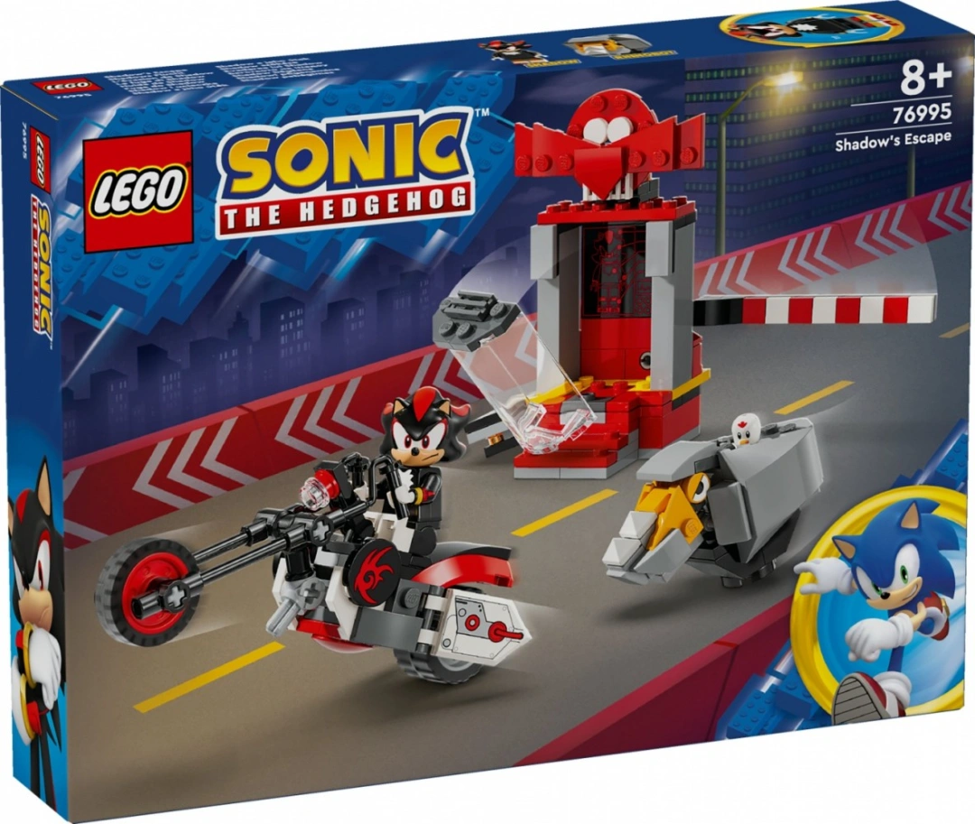 LEGO Sonic The Hedgehog 76995 Shadow the Hedgehog a jeho útěk