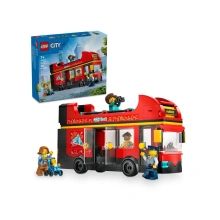 LEGO City 60407 Červený dvoupodlažní vyhlídkový autobus