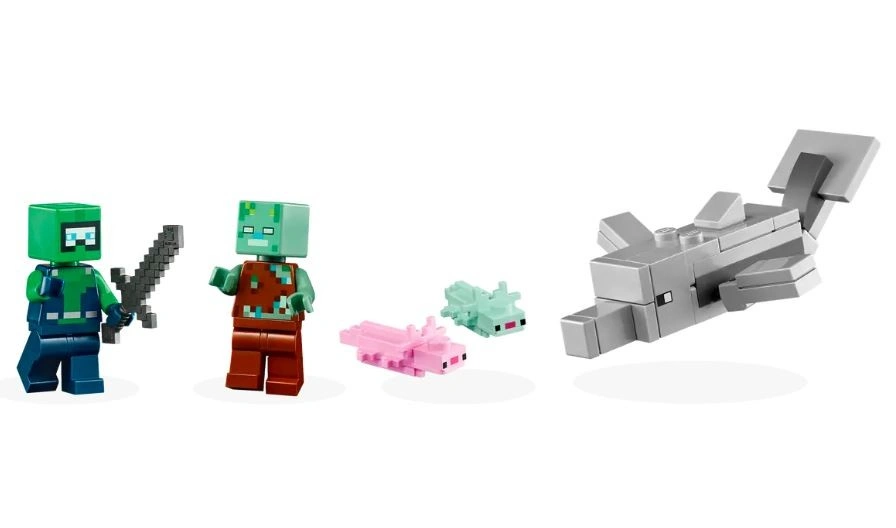 LEGO Minecraft 21247 Domeček axolotlů