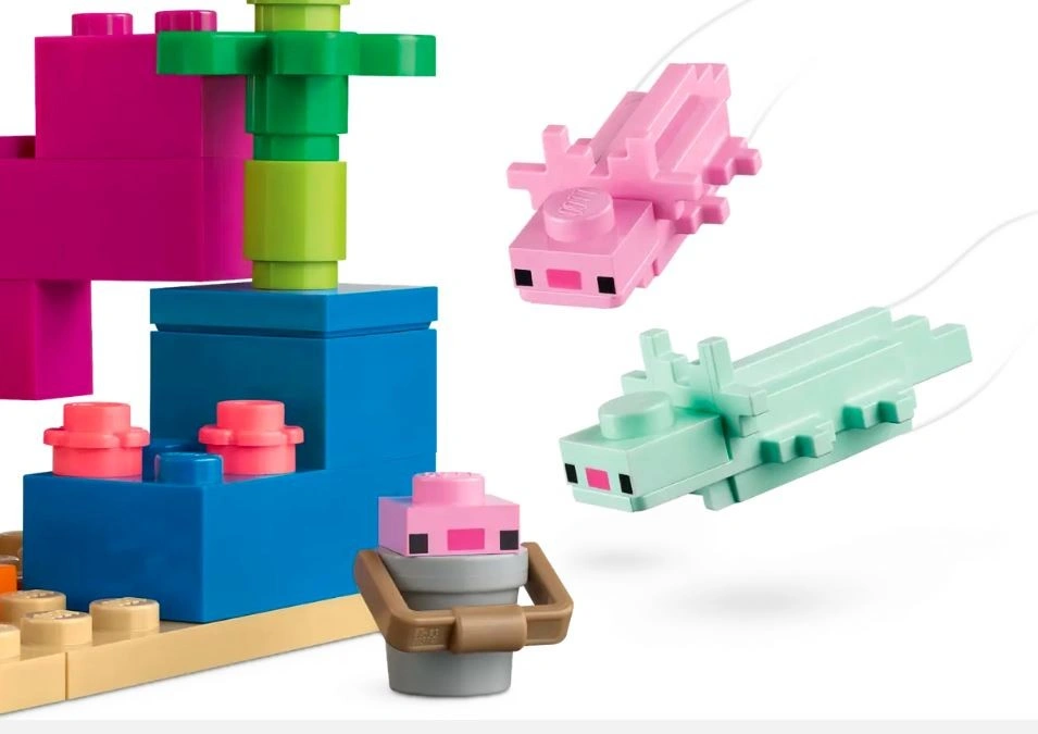 LEGO Minecraft 21247 Domeček axolotlů