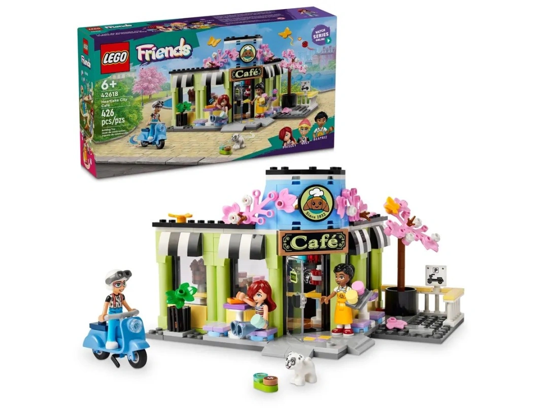 LEGO Friends 42618 Kavárna v městečku Heartlake