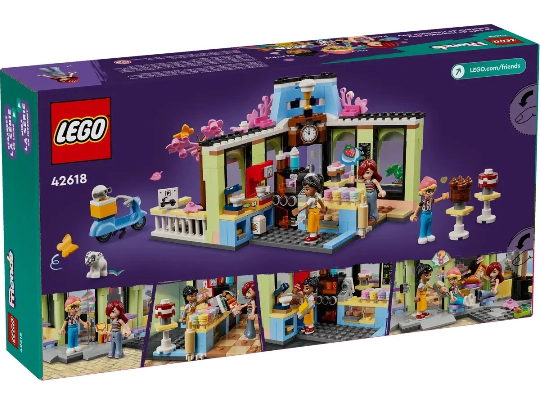 LEGO Friends 42618 Kavárna v městečku Heartlake