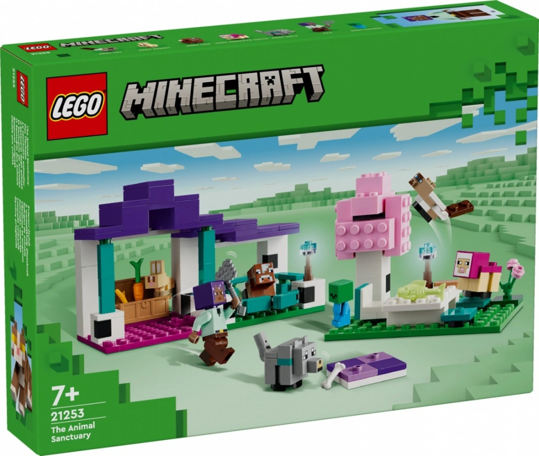 LEGO Minecraft 21253 Útulek pro zvířata