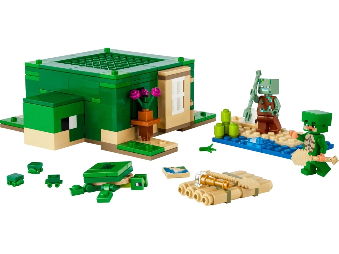 LEGO Minecraft 21254 Želví domek na pláži