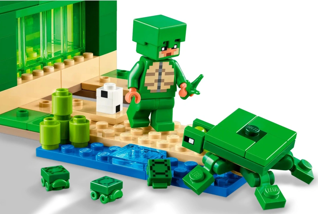 LEGO Minecraft 21254 Želví domek na pláži