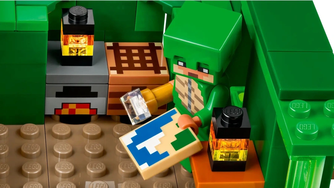 LEGO Minecraft 21254 Želví domek na pláži