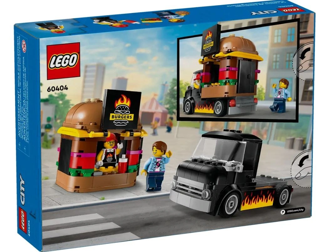 LEGO CITY 60404 BURGER TRUCK